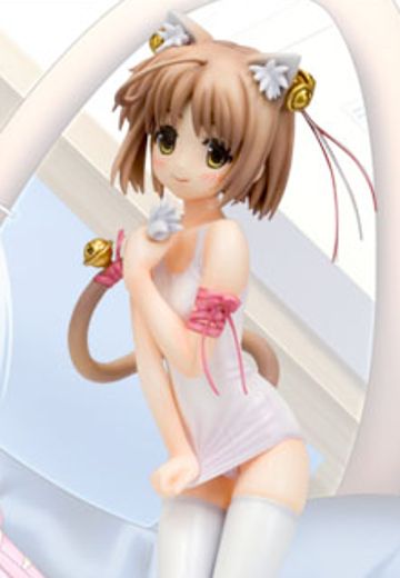 猫宮のの〜ねこみみスク水オーバーニーソ白ねこVer.〜 | Hpoi手办维基