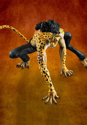 海贼王 MAS ロブ・ルッチ Ver.豹　【紙絵武身】 | Hpoi手办维基