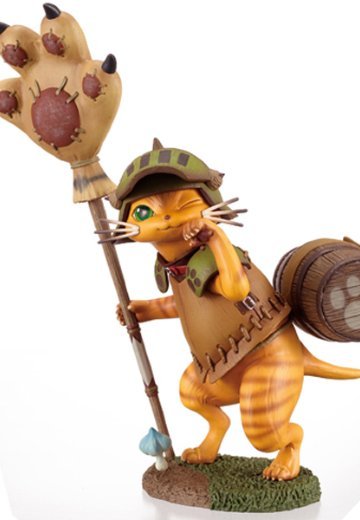 モンスターハンターポータブル 2nd Gオトモアイルー（茶トラＶｅｒ．/アメショーＶｅｒ．） | Hpoi手办维基