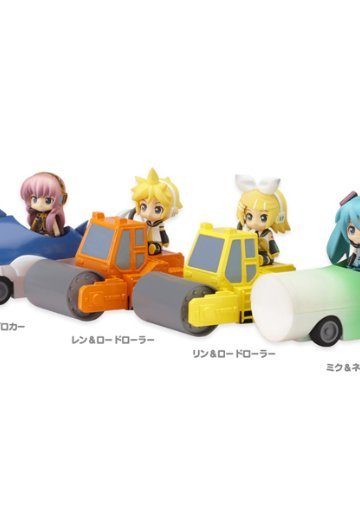 黏土人plus ボーカロイド 激走プルバックカー | Hpoi手办维基