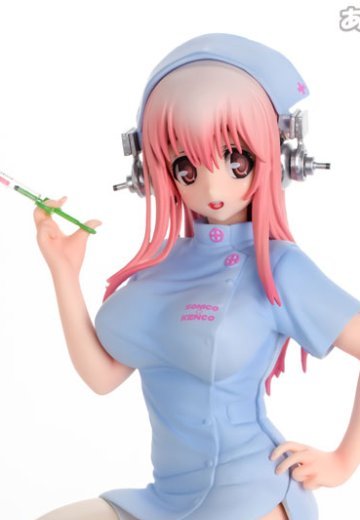 NITRO SUPER SONIC 超级索尼子 ナースver. （ブルー）  | Hpoi手办维基