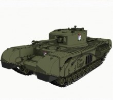 步兵坦克Mk.IV A22丘吉尔