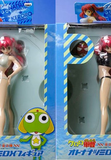 KERORO军曹  オトナナツミ DX 夏美（白水着）＆ケロロVer./夏美（黑水着）＆ギロロVer. 2种套件  | Hpoi手办维基
