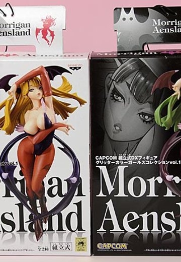   CAPCOM 組立式DXフィギュア 莫莉卡 2种套件 グリッターカラーガールズコレクション Vol.1 | Hpoi手办维基