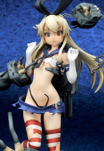 舰队Collection -舰娘- 島風 中破Ver. 1/8