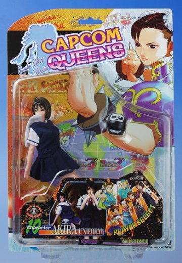 CAPCOM QUEENS 风间晶 制服 スマイルver  | Hpoi手办维基