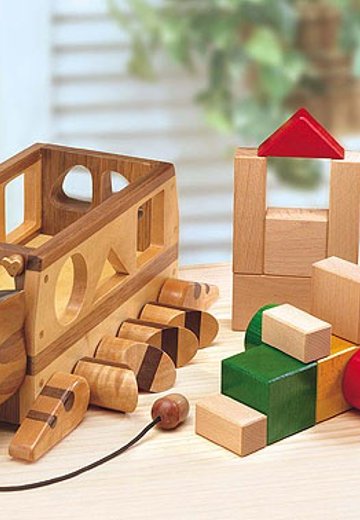 となりの托托罗 木の玩具 猫巴士つみき | Hpoi手办维基