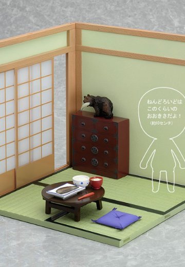 粘土人场景系列#2 和风生活A 和室餐厅