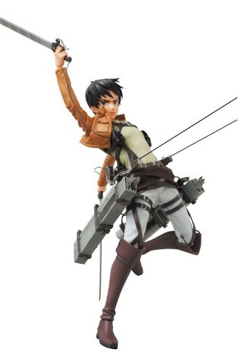 仿真可动角色#668 RAH 进击的巨人 艾连・叶卡（初回生産限定仕様） | Hpoi手办维基