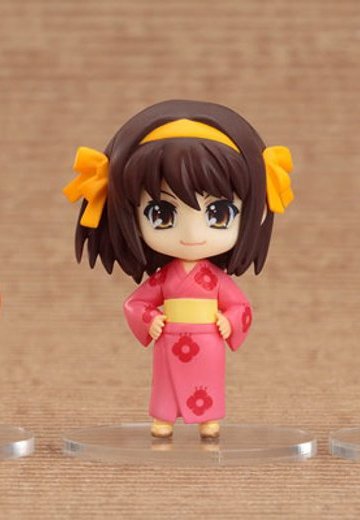 迷你黏土人 凉宫春日的忧郁 ハルヒ夏祭りセット | Hpoi手办维基