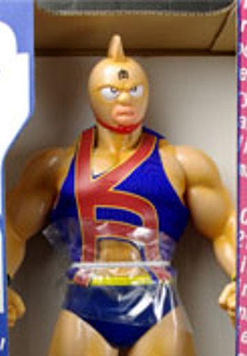 筋肉人 ビッグソフビ KNシャツ(ブルーVer.)  | Hpoi手办维基