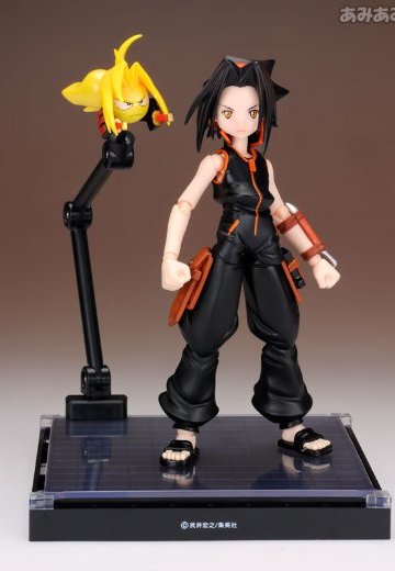 RIO：bone シャーマンKING 麻仓叶＆甲縛式O.S白鵠 可动手办