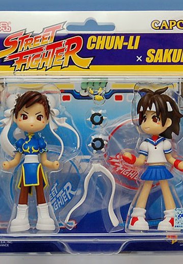 Pinky:st Pキャラ 街霸 春麗＆さくら | Hpoi手办维基