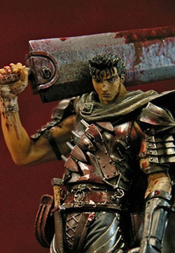 ベルセルク 盖兹 黑い剣士（PVC） 限定版 血しぶき彩色