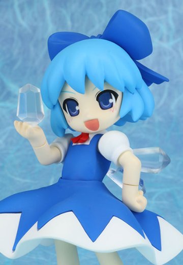 まめしき 东方Project 琪露诺 可动手办