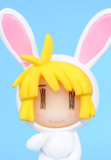 へっぽこ干支フィギュア ぽこうさ 白 RESI-CARAT（塗装済み組立てキット） | Hpoi手办维基