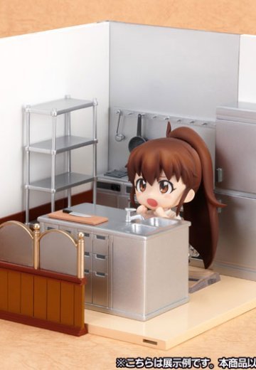 黏土人场景系列＃5 迷糊餐厅!! Ｂ 厨房套装 | Hpoi手办维基