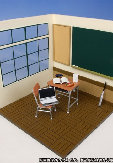 ねんどろいどプレイセット＃1 スクールライフAセット（窓側） | Hpoi手办维基