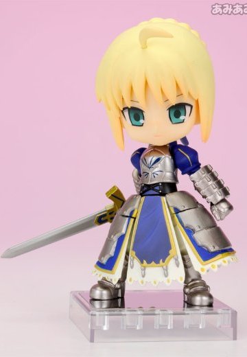 Cu-poche Fate/stay night SABER 可动手办 | Hpoi手办维基