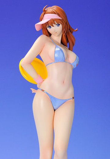 やすみちゃん系列 ホリディ -on the Beach- refined ver. 水着塗装色・蓝色  | Hpoi手办维基