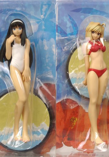 MELTY BLOOD Act Cadenza EXサマービーチフィギュア アルクェイド／秋葉 2种套件  | Hpoi手办维基