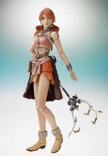 最终幻想13 PLAY ARTS改 奥尔芭=黛雅·香草 可动人偶 | Hpoi手办维基