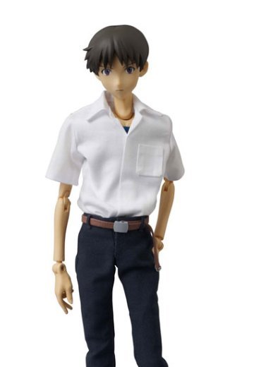 REAL ACTION HEROES No.584 EVA破 碇真治 制服版(EVA) | Hpoi手办维基