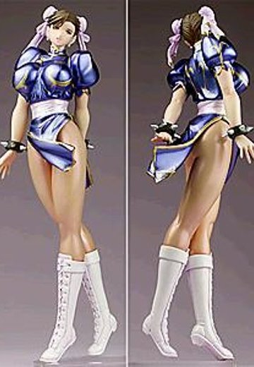 街霸II 春麗 未涂装 | Hpoi手办维基