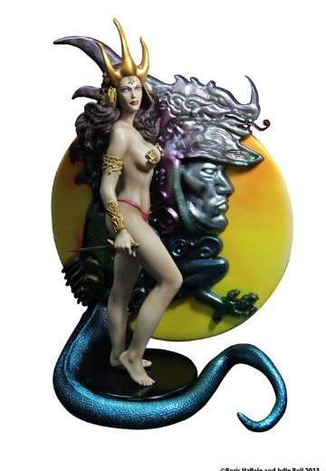 Fantasy Figure Gallery 龙・メイデン レジンスタチュー