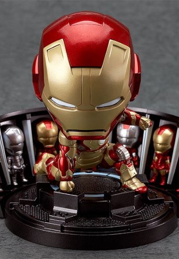 粘土人 #349 钢铁侠3 钢铁侠 马克42 英雄版＋战甲大厅套装