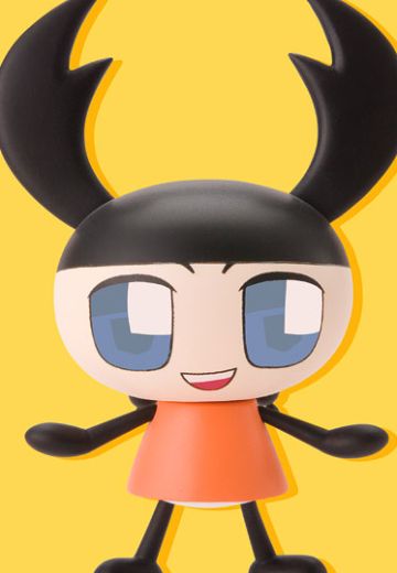 粘土人 #007 锹型虫少女益智方块 锹型虫少女 与 Joshi-chan | Hpoi手办维基