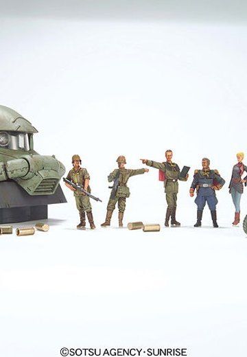 U.C.ハー古拉フ 1/35 U.C.ハー古拉フ 第2弾 兰巴・拉尔独立遊撃隊SET | Hpoi手办维基