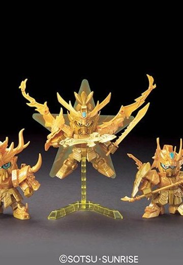 BB戦士 三国伝 动画版 036 真 三国伝 三位一体SET【龍帝剣覚醒版】 | Hpoi手办维基