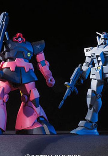 HGUC 1/144 机动战士高达  MS-09R 力克·大魔 ＆ RX-78-3 G-3高达 ＆ FF-X7 核心战机