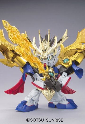 BB戦士 三国伝 动画版 045 真 豪華 翔烈帝 龍装 刘备高达