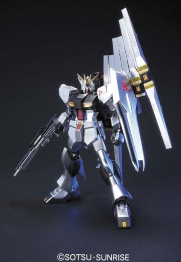 HGUC 1/144 机动战士高达 逆袭的夏亚 RX-93 ν高达  Metallic Coating Ver. | Hpoi手办维基
