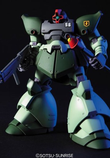 HGUC 1/144 机动战士高达0080 口袋里的战争 MS-09R-2 力克·大魔II Light Green version | Hpoi手办维基