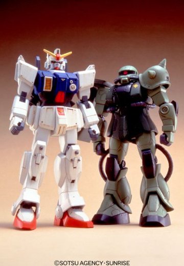 1/144 陆战型高达 vs 扎古II