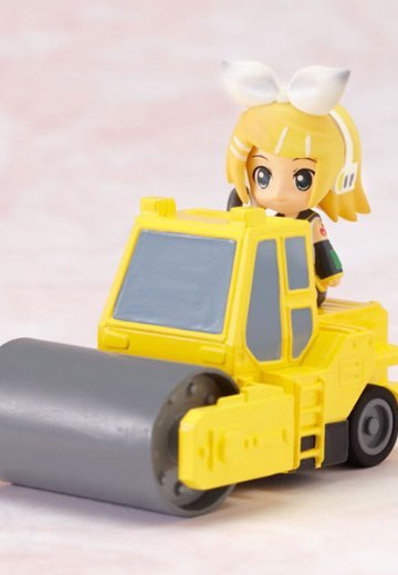 黏土人plus ボーカロイド 激走プルバックカー リン＆ロード罗拉ー(イエロー) 単品