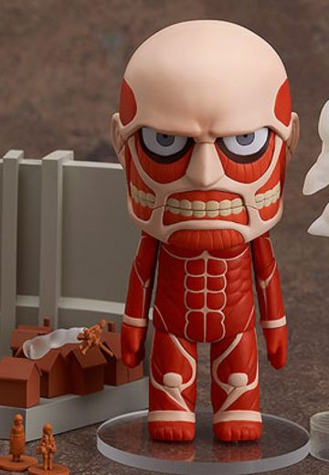 粘土人 #360 进击的巨人 超大型巨人＆进击的Play 套装