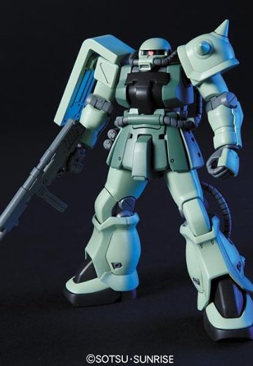 HGUC 1/144 	机动战士高达0083 星尘的回忆 	MS-06F2 扎古II后期型 Zeon ver.