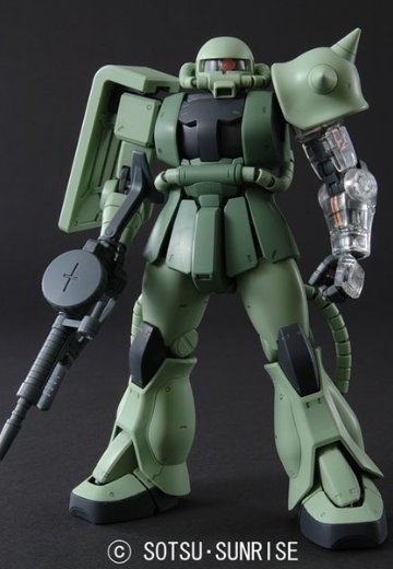 MG 1/100 MS-06J ザクII（一般機） Ver.2.0【クリア外装パーツ付き】 | Hpoi手办维基