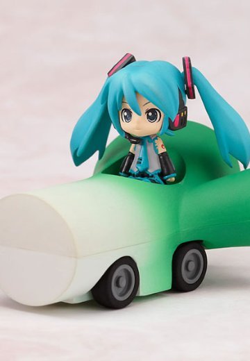 黏土人plus ボーカロイド 激走プルバックカー ミク＆ネギカー 単品 | Hpoi手办维基