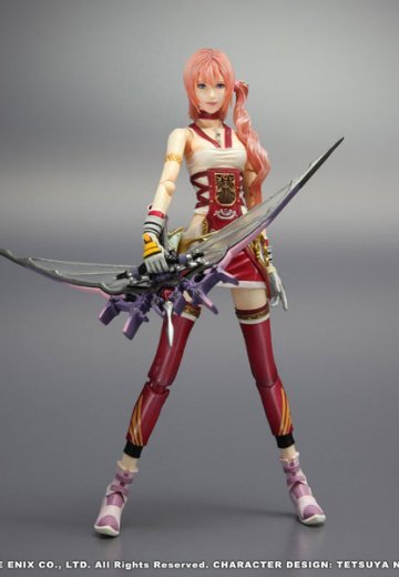 PlayArts改 最终幻想XIII-2 塞拉・法隆 可动手办 | Hpoi手办维基
