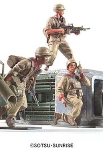 U.C.ハー古拉フ 1/35 地球連邦軍 対MS特技兵SET | Hpoi手办维基