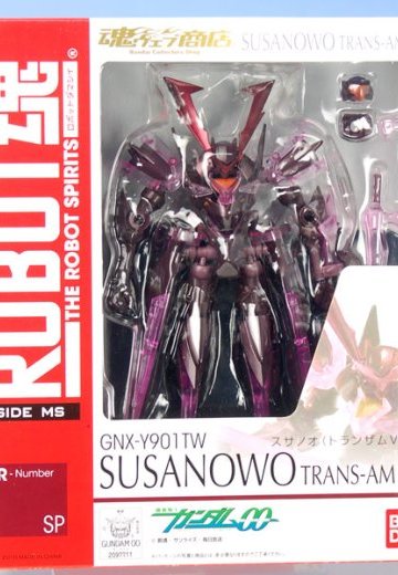 ROBOT魂 -ロボット魂-〈SIDE MS〉 高达OO(ダブルオー) 建速须佐之男命 トランザムVer.（魂ウェブ限定） | Hpoi手办维基