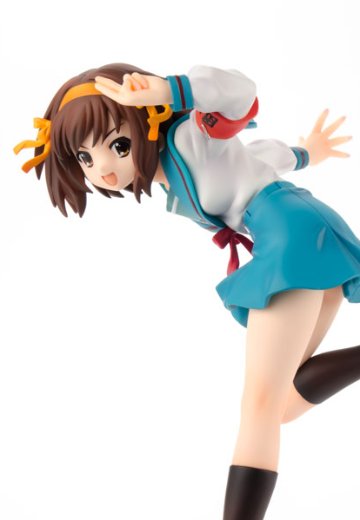 凉宫春日的忧郁 凉宫春日 制服Ver. Chara-ani限定版 | Hpoi手办维基