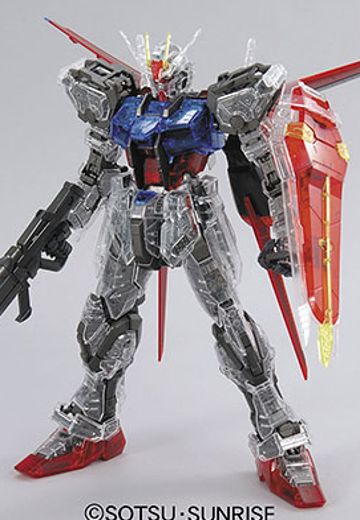 PG 机动战士高达SEED  GAT-X105+AQM/E-X01 空战强袭高达 30周年纪念 Color Clear ver. | Hpoi手办维基