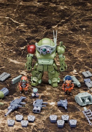 D-スタイル 装甲骑兵VOTOMS 眼镜斗犬 ターボカスタム サンサ戦仕様 グレゴルー机＆バイマン机＆ムーザ机 プラモ | Hpoi手办维基