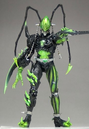 ART WORKS MONSTERS 假面骑士剣 Part I ジョーカー | Hpoi手办维基